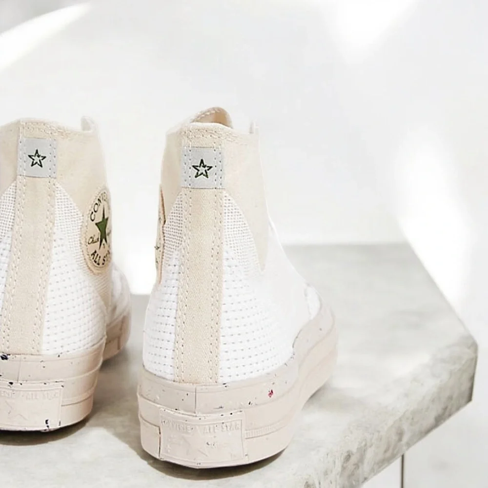 Converse Unisex Natural Chuck 70 Ideal Craft Hi-Top Sneakers Men’’s Size 9 - Picture 7 of 17